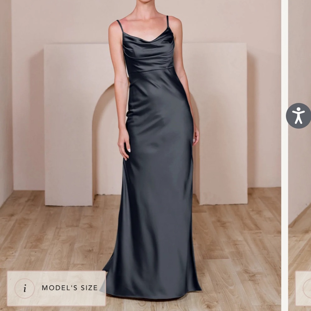 Revelry Skye Satin Dress